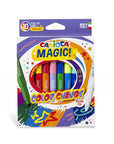 Carioca Magic Color Changing Marker Set (9 Colors + Magic White Pen) | Novelty Art Pens for Kids, Teens & Art Enthusiasts Carioca Magic Markers - Color Changing Fun for Kids! color changing markers, magic marker pens, art marker set, kids coloring markers, color changing art supplies, italian made markers, magink markers, novelty art pen, color transformation markers, markers, pens, coloring supplies, art supplies, kids art supplies, children markers, drawing pens, creative markers, school supplies, gifts f
