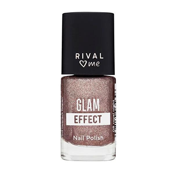 Rival Loves Me Glam Effect Top Coat & Nail Polish - Shimmery, Glossy Finish, 9ml Rival Loves Me Glam Effect Top Coat & Nail Polish - 9ml Nail Polish, Top Coat, Shimmery Nail Finish, Glossy Nail Polish, Beauty Nail Products, Nail Care, Cosmetics, Makeup, Nail Beauty, Long-Lasting Nail Finish, Shimmery Effect, Glossy Effect, Nail Polish 9ml, Rival Loves Me