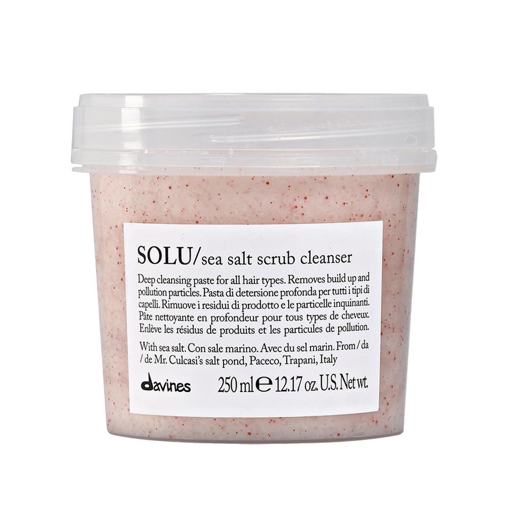 Davines Solu Sea Salt Scrub Cleansing Scalp Paste 250 ml