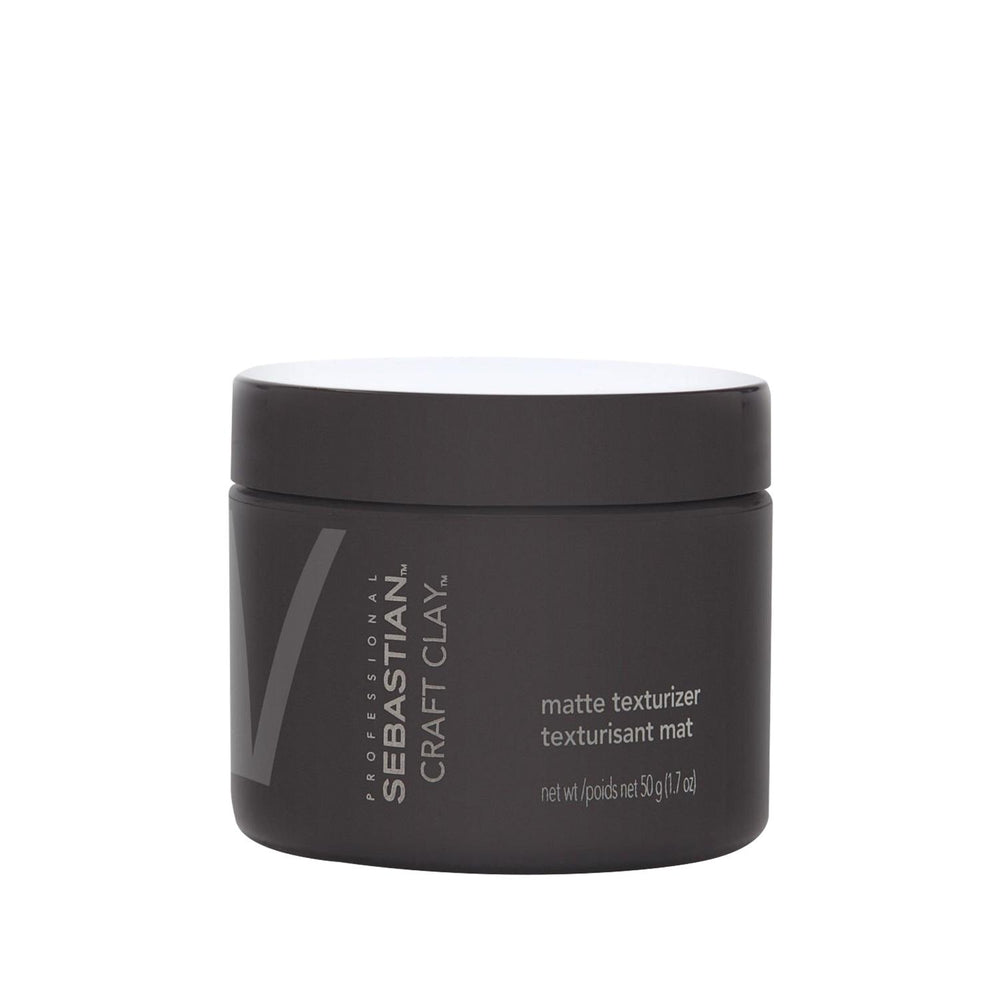 Sebastian Hair Styling Clay Matte Finish 50ml - Strong Hold for Texture and Style - Hair Styling