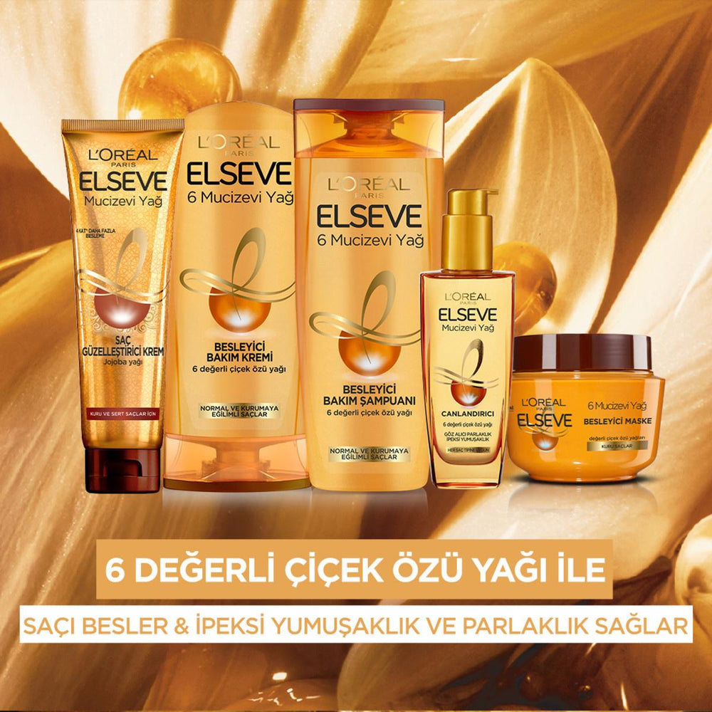Loreal Paris Elseve Hair Beautifying Cream - Nourishing Jojoba Oil for Dry Hair | 5.07 fl. oz. - view 3