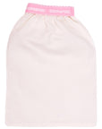 Dermapeel Pink Touch Bath Glove for Sensitive Skin Care - Soft, Gentle Cleansing, Unisex Design - Skin Care