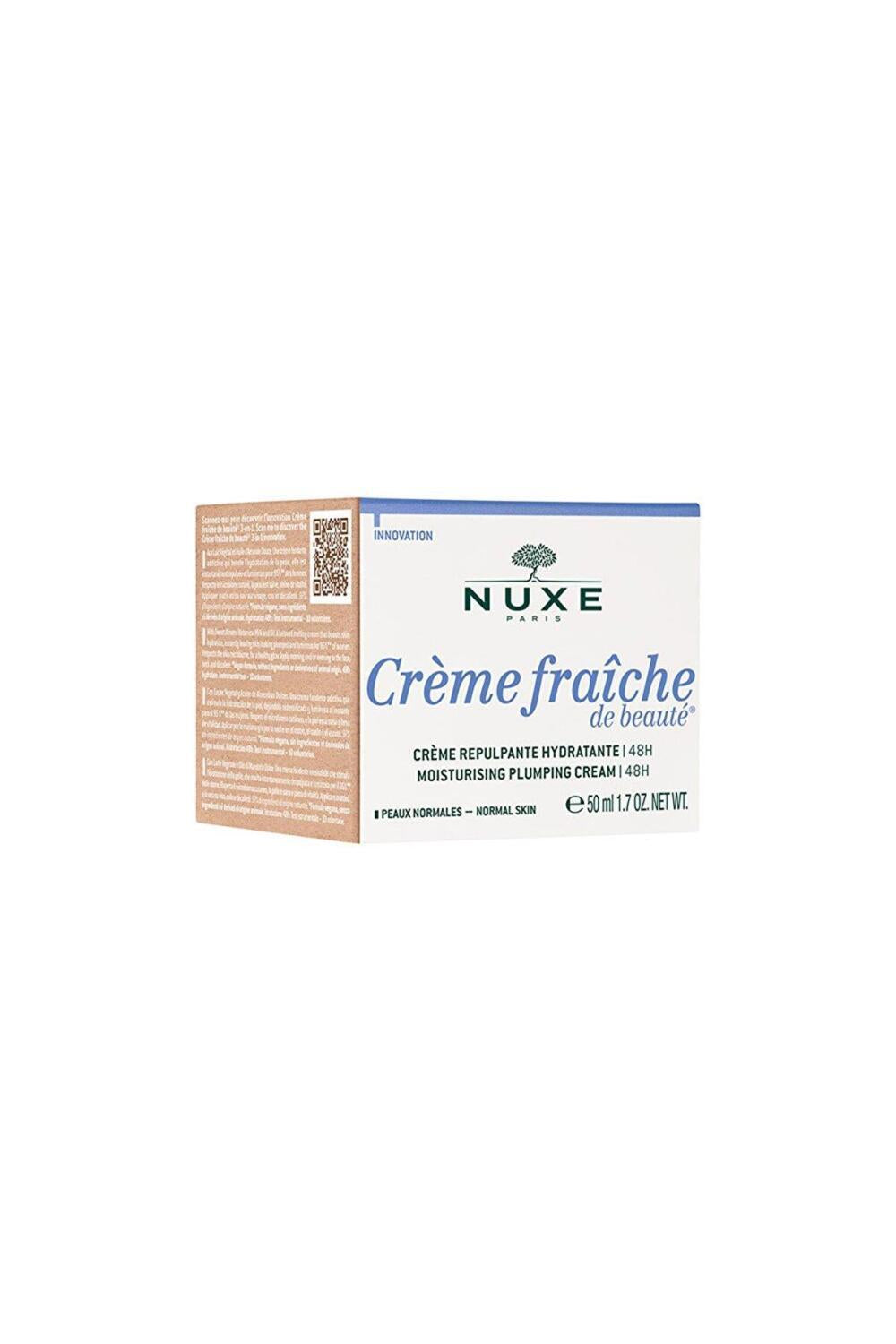 Nuxe Cr�me Fra”che: 48-Hour Hydrating Facial Moisturizer for Normal Skin | Botanical Plumping Cream with Sweet Almond Oil & Shea Butter - image 7