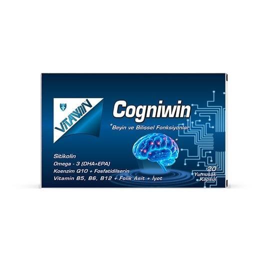 Vitawin Cognitive Support Supplement - Brain Health Capsules with Omega-3, Siticolin, and B Vitamins Vitawin Cognitive Support Supplement - Brain Health Capsules Cognitive Support Supplement, Omega-3 Dietary Supplement, Brain Health Capsules, Siticolin and Phosphatidylserine Supplement, Vitamin B Complex Supplement, Dietary Supplement, Cognitive Enhancement, Memory Support, Brain Health, Health Supplements, Vitawin