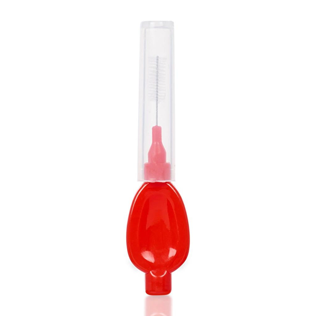 Benri Dent Red Interdental Brushes for Tight Spaces 0.50 mm 6-Pack