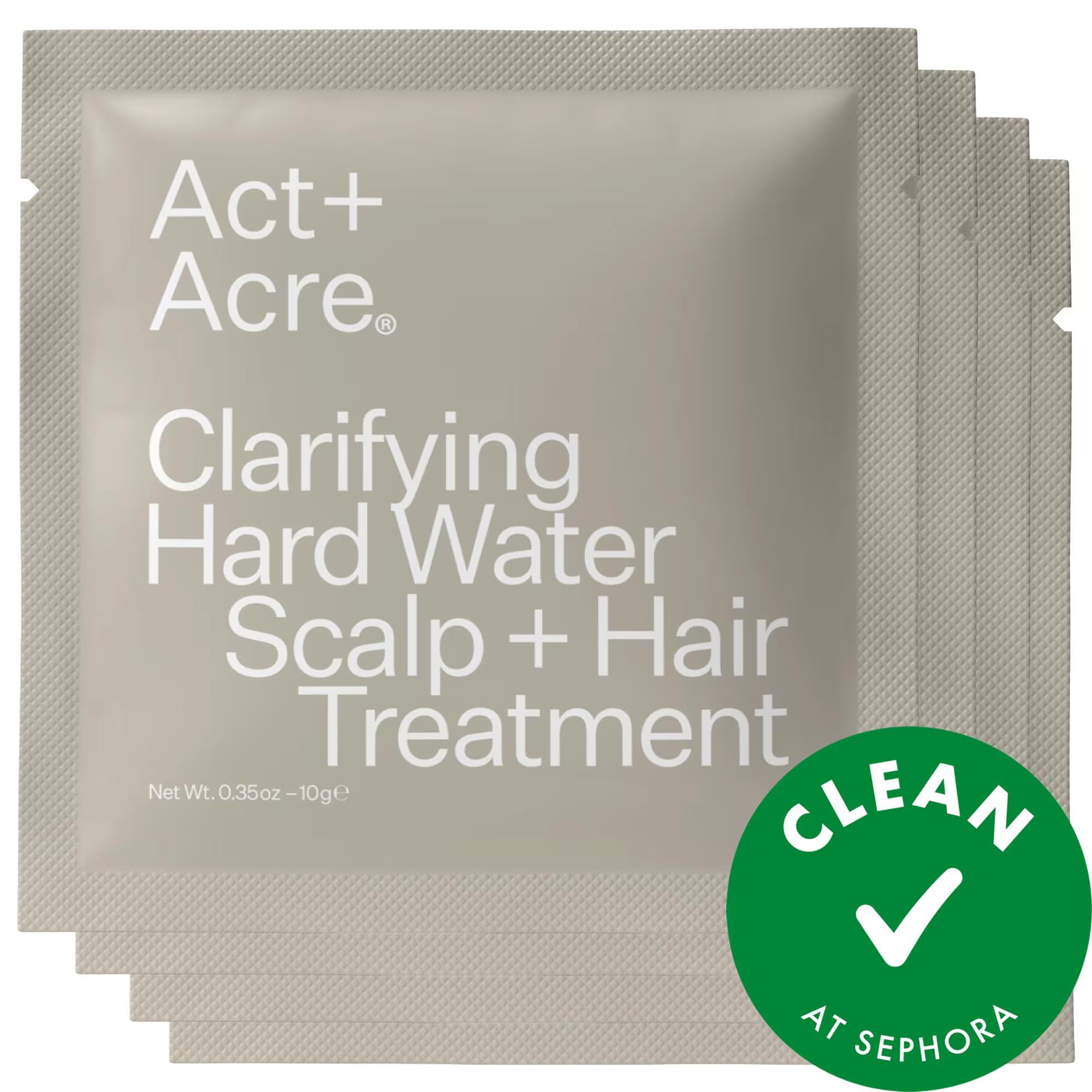 Act + Acres Clarifying Hard Water Scalp Treatment - Removes Build-Up, Hydrates Scalp, Vegan & Cruelty-Free Act + Acres Scalp Treatment for Hard Water - Vegan & Cruelty-Free Scalp Treatment, Hard Water Treatment, Clarifying Treatment, Vegan Hair Care, Gluten-Free Hair Care, Cruelty-Free Hair Care, Hair Care, Scalp Health, Hair Treatment, Vegan Beauty, Cruelty-Free Beauty, Gluten-Free Beauty, Sensitive Scalp Solutions, Scalp Detox, Hair Health, Hair Nourishment