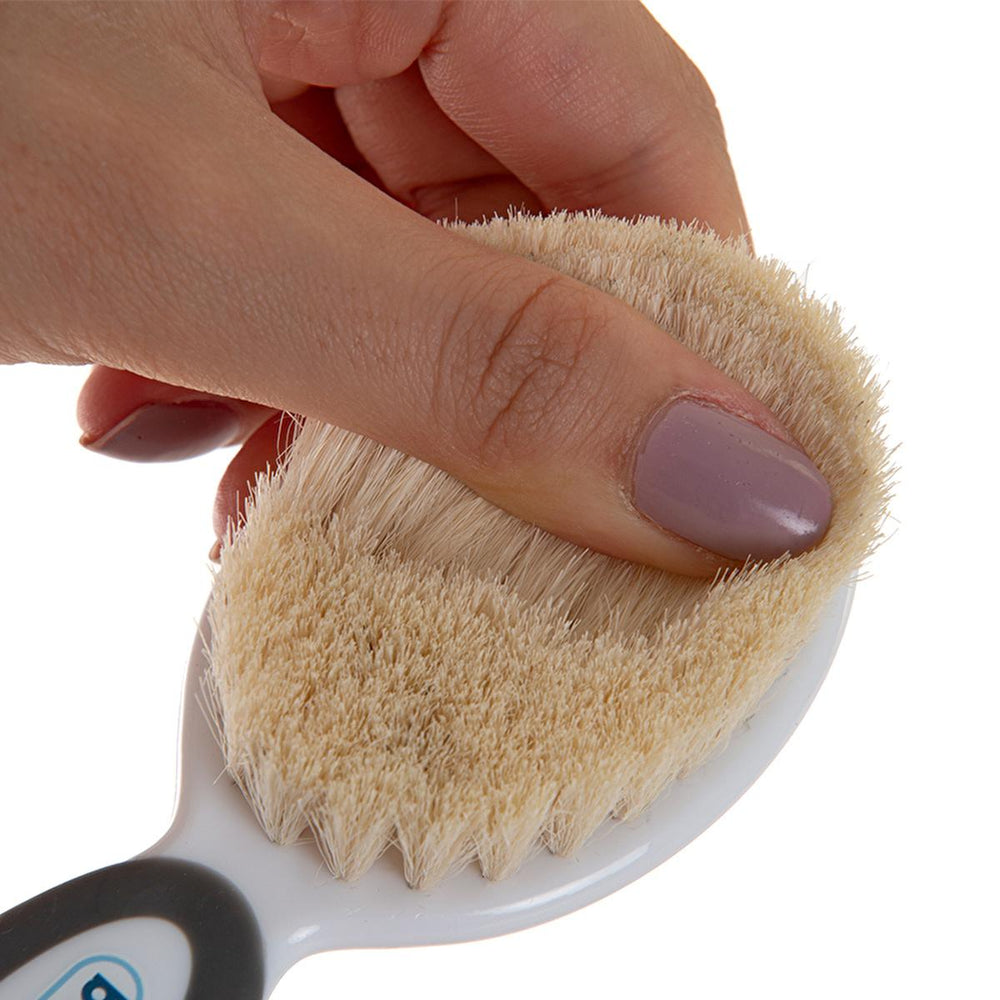 Babyjem Natural Bristle Baby Hair Brush and Comb Set - Gentle Infant Hair Care, Soft Bristles, Safe Rounded Comb Babyjem Natural Bristle Brush & Comb - Gentle Baby Hair Care baby hair brush, baby comb, natural bristle brush, infant hair care, gentle baby brush, baby grooming set, soft bristle baby brush, newborn hair brush, baby hair comb set, baby hair care, natural hair brush, soft comb, infant grooming, baby accessories, newborn essentials, gift for new parents, natural baby products, gentle hair care, b