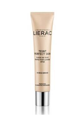 Lierac Teint Perfect Skin Foundation 04 Bronze Beige, Lierac SPF20 Foundation application methods, Lierac Foundation texture Lierac Teint Perfect Skin SPF20 Foundation - 04 Bronze Beige | 30 ml Lierac Teint Perfect Skin Foundation - Bronze Beige liquide-foundation, sp20, bronze-beige, liquid-makeup, beauty, makeup, skin-care, radiant-skin, foundation, ai-generated