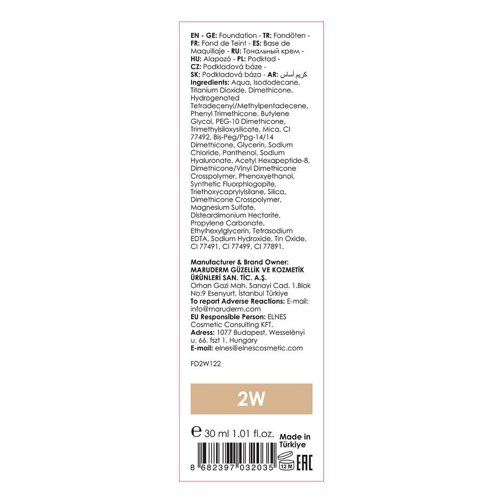 Maruderm Make Up Your Shades Foundation 2W 30ml