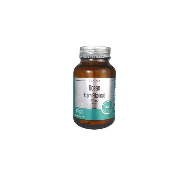Orzaks Ocean Krom Pikolinat 90 Kapsül - Chromium Picolinate Supplement for Nutritional Health Support - image 5