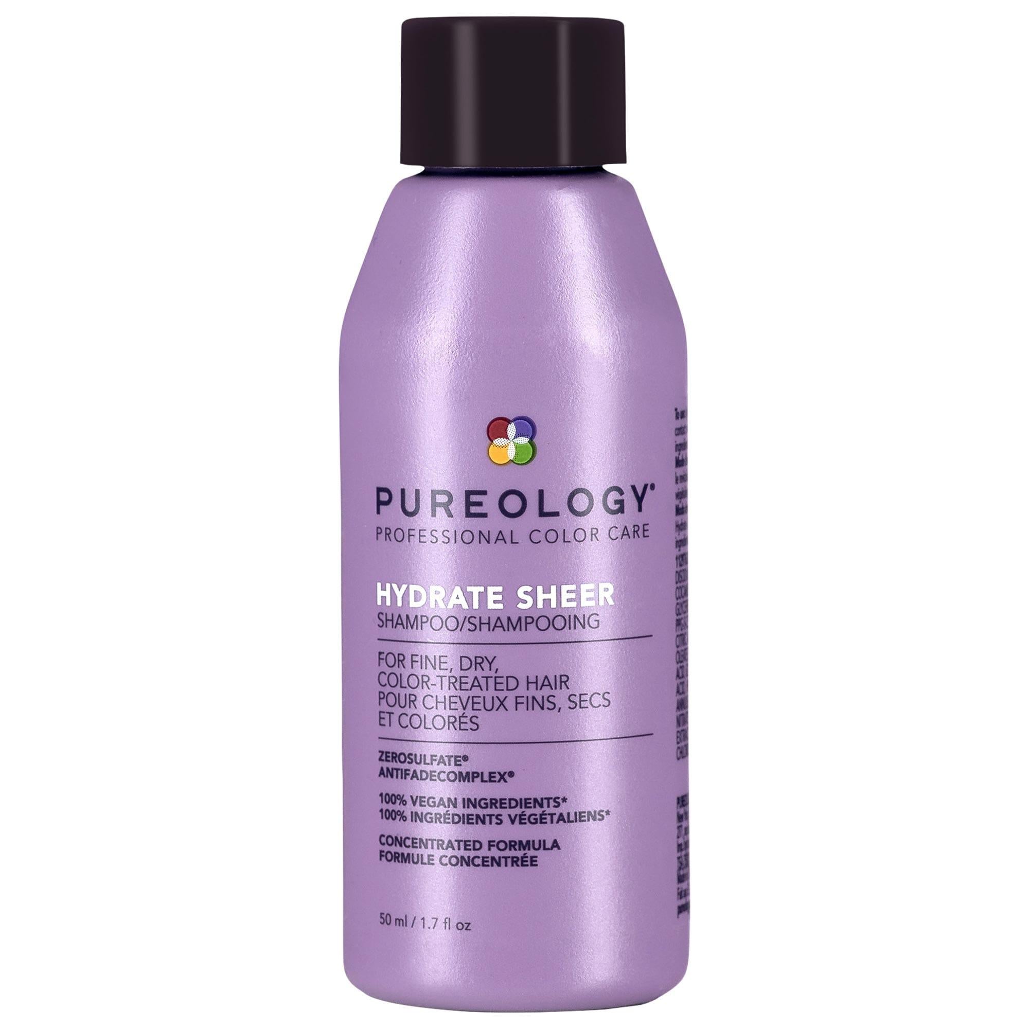 Mini Hydrate Sheer Shampoo for Fine Hair - Sulfate-Free, Silicone-Free, Color-Safe Hydration Mini Hydrate Sheer Shampoo for Fine Hair - Sulfate-Free & Color-Safe sulfate-free shampoo, silicone-free shampoo, color-safe shampoo, vegan hair care, cruelty-free shampoo, hydrating shampoo for fine hair, natural shampoo ingredients, fine hair care, dry hair solution, color-treated hair protection, eco-friendly hair products