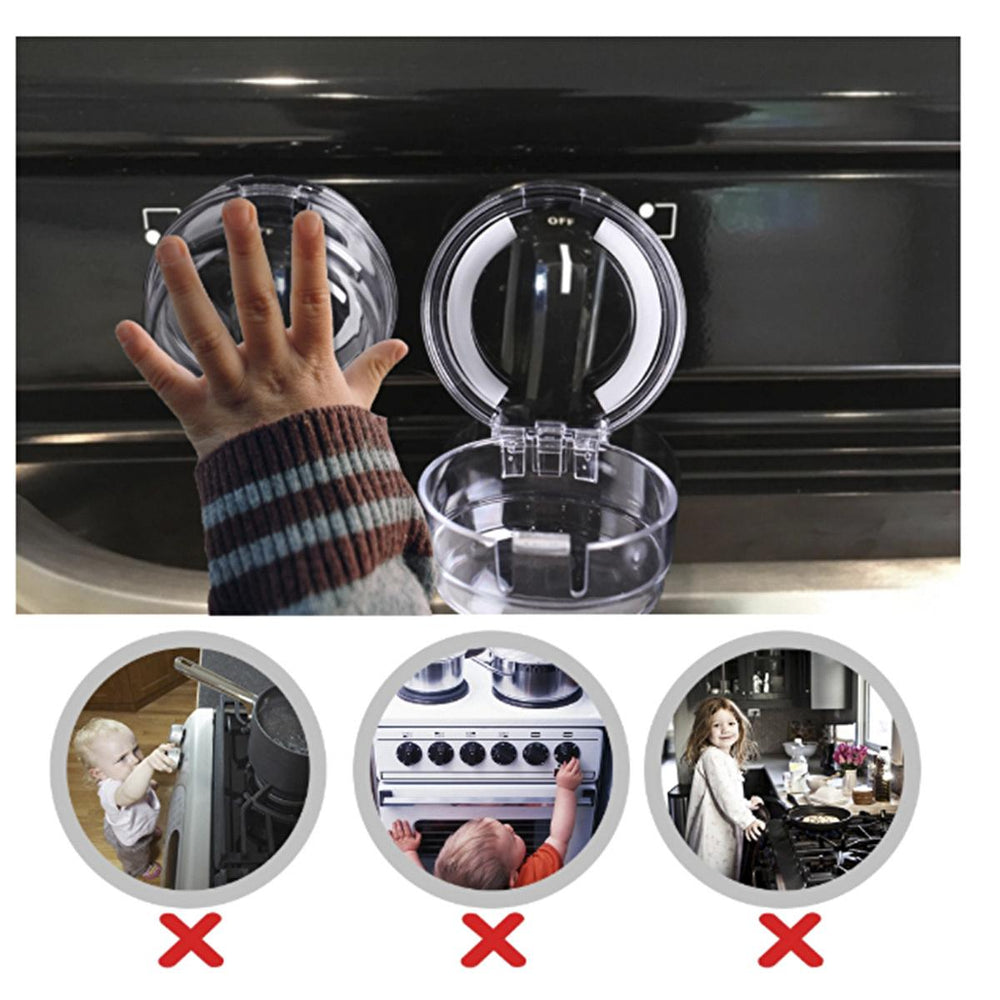 Miny Baby Gas Stove/Furnace Knob Safety Cover - Child Safety, Baby Safety, Childproofing Solution - view 3