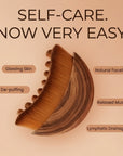 Safira Glowee™ Facial Massage Comb - Lymphatic Drainage & Glow Boosting Face Massager