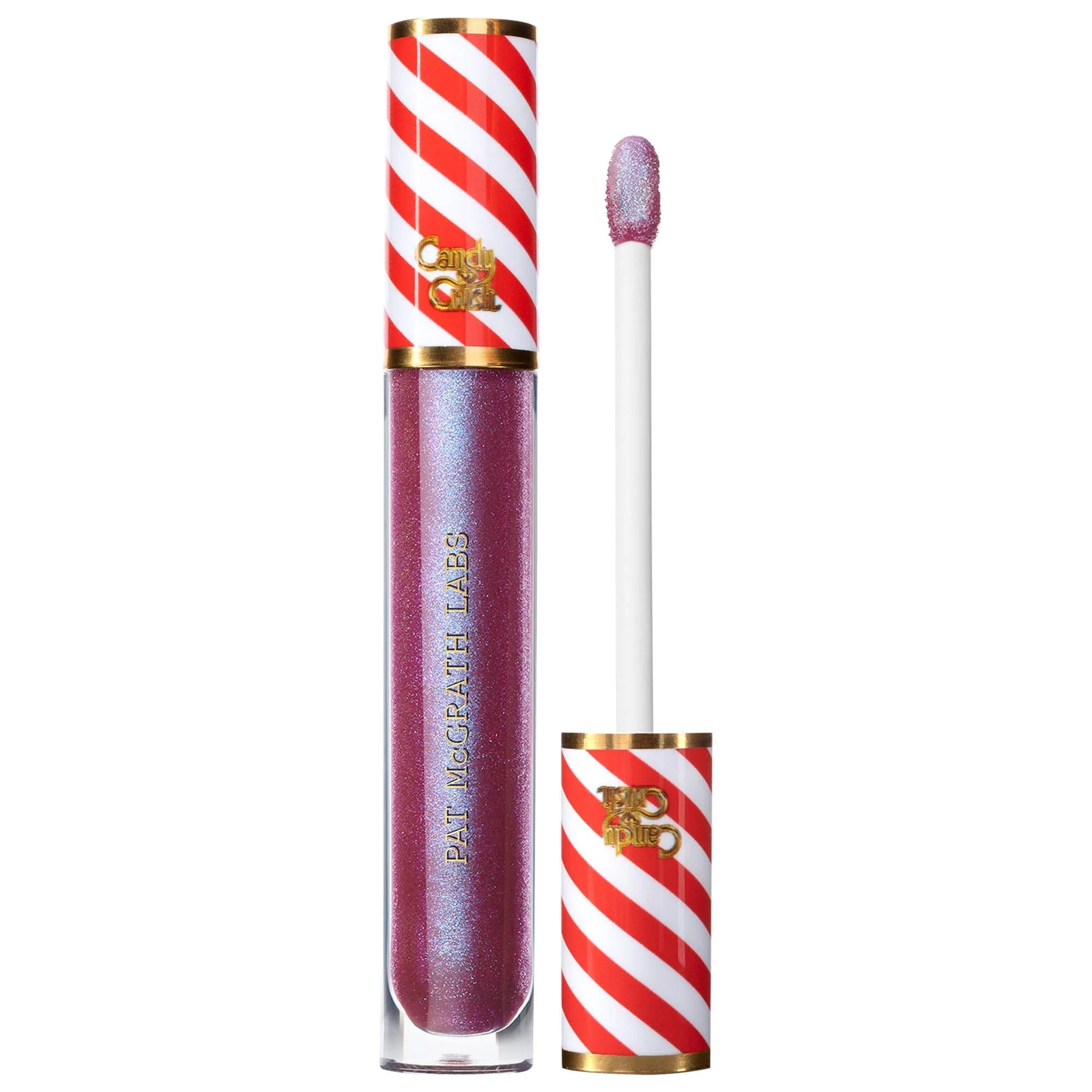 PAT McGRATH LABS CANDY CRUSH Lust Gloss - Hydrating, High-Shine Lip Gloss for Fuller Lips PAT McGRATH LABS Hydrating Lip Gloss - High-Shine, Nonsticky lip gloss, hydrating lip gloss, high-shine lip gloss, cruelty-free cosmetics, paraben-free lip care, sulfate-free lip gloss, PAT McGRATH LABS, CANDY CRUSH Lust Gloss, beauty, makeup, lip care, cosmetics, high-shine finish, nourishing lip gloss, customizable color, cleaner cosmetics, beauty essentials, lip products