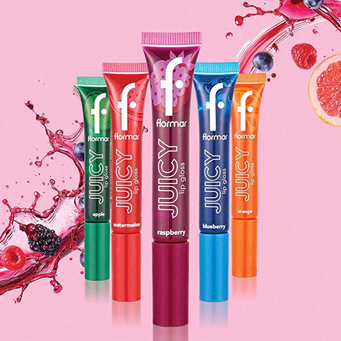 Flormar Juicy Nourishing Lip Gloss 002 Orange - Hydrating Formula | 5 Shades