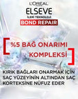 Loreal Elseve Bond Repair Shampoo - Sulfate-Free, Bond Repair Complex, 6.76 fl oz Loreal Elseve Bond Repair Shampoo - Sulfate-Free Repair Loreal Elseve Bond Repair, Sulfate-free shampoo, Hair repair shampoo, Bond repair complex, Damaged hair care, Hair care routine, Sulfate-free hair care, Repairing shampoo, Hair strengthening, Healthy hair products, Hair maintenance, Loreal shampoo, Elseve Bond Repair