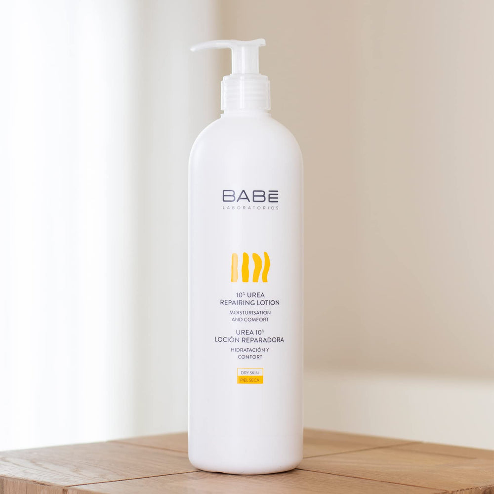 Babe 10% Urea Repairing Lotion - Intense Hydration for Dry Skin, Paraben-Free Skincare