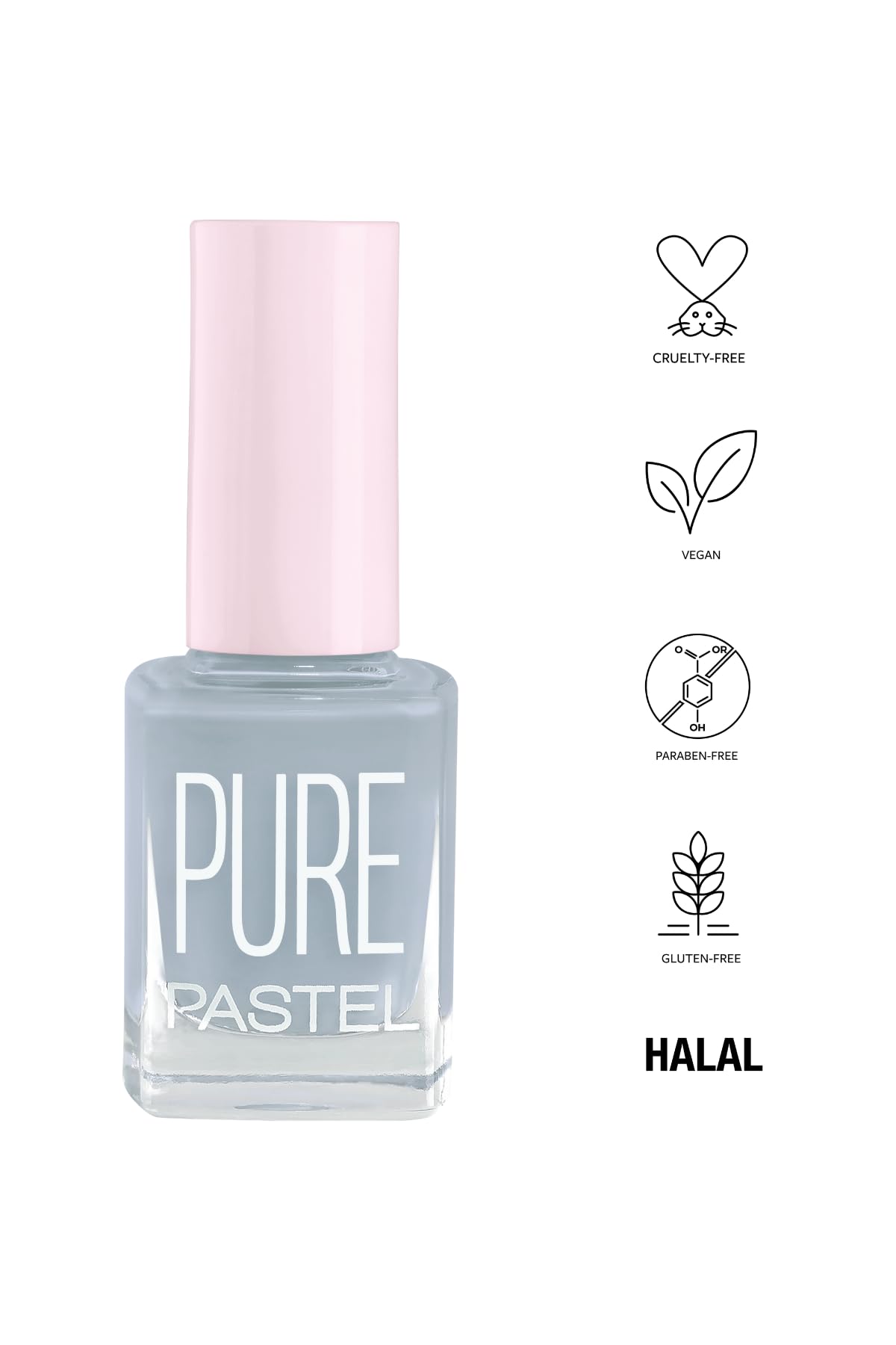 Pastel Pure 610 Nail Polish 13ml