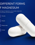 Newday Magnesium Complex Supplement with Vitamin B6 - 60 Capsules, Halal Certified, Titanium Dioxide Free