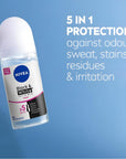 Nivea Women's Anti-Stain Roll-On Deodorant for Long-Lasting Freshness - 1.69 fl oz