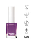Pastel Vegan Nail Polish - Cruelty-Free, Non-Toxic, and High-Coverage - 13ml