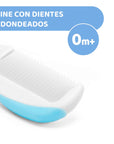 Chicco Baby Hair Brush and Comb Set - Gentle Hair Care for Newborns and Infants