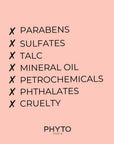 Phyto Color Protecting Shampoo - Sulfate-Free, Silicone-Free, Daily Use for Color-Treated Hair