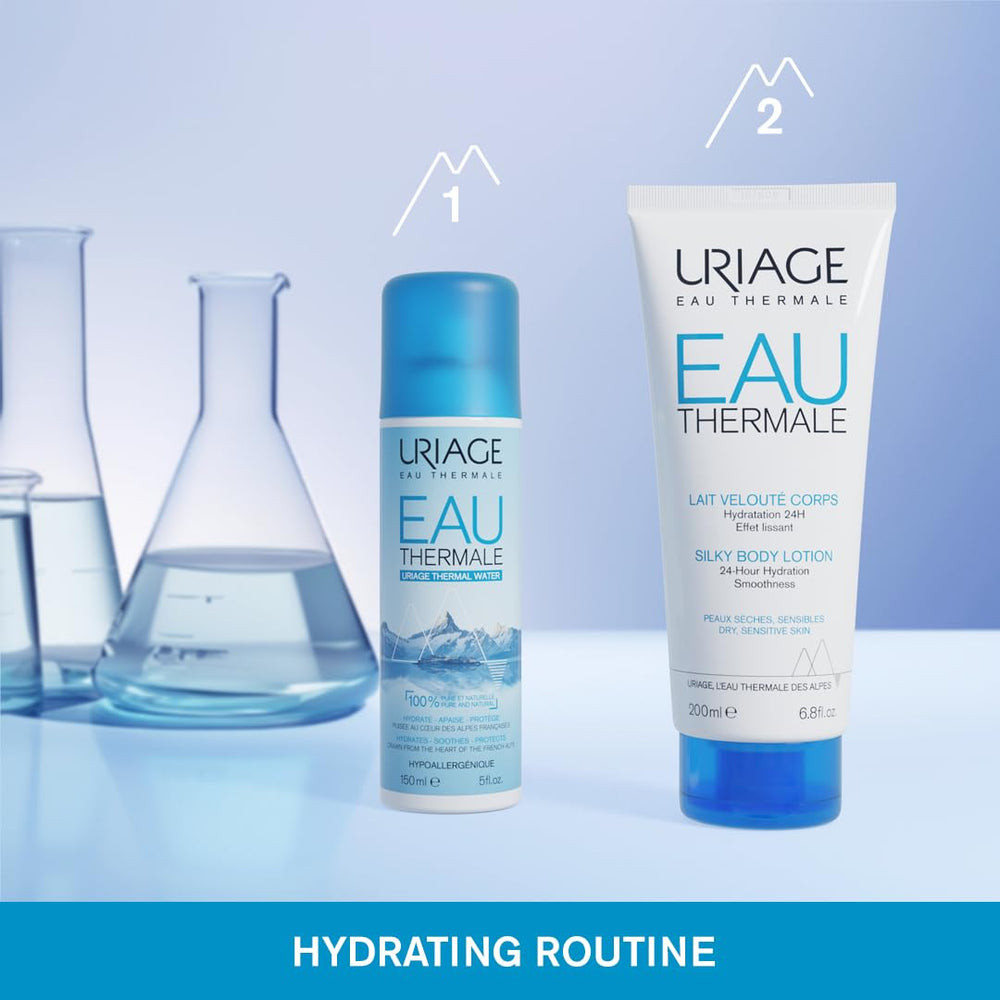 Uriage Eau Thermale Thermal Spring Water Spray - Natural Hydrating Skincare for Sensitive Skin, 5.07 fl oz