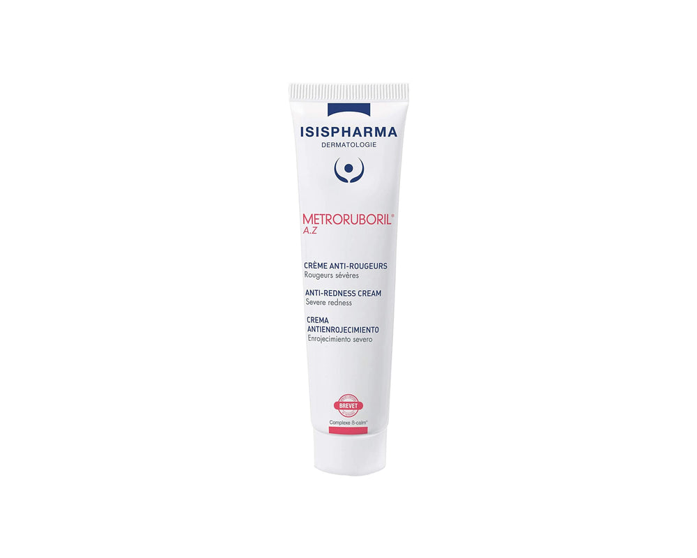 ISIS Pharma Metroruboril A.Z. Anti-Redness & Rosacea Cream 30ml. Severe redness Skin Treatment - Tenderness And Redness