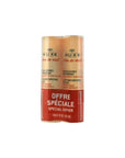 Nuxe Reve de Miel Lip Moisturizing Stick Set - 2x4g Natural Lip Care, Paraben-Free Cosmetics