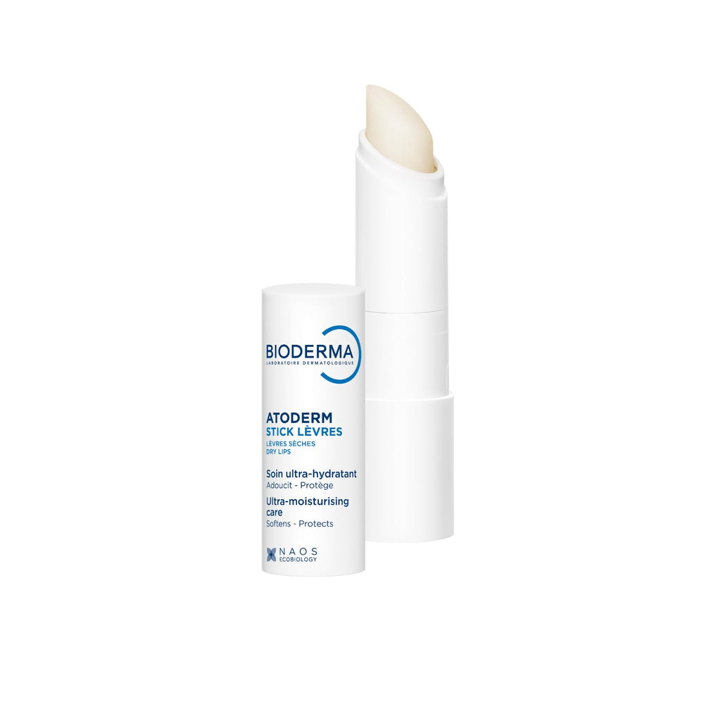 Bioderma Atoderm Lip Care Stick for Dry & Sensitive Lips - Moisturizing, Protective, Convenient Stick Form | Lip Care, D
