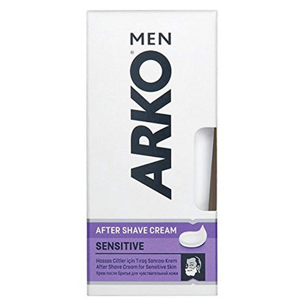 Arko Men Sensitive Post Shave Cream 50ml - Soothing Formula | Men’s Grooming