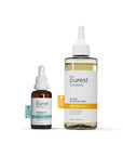 The Purest Solutions Skincare Set for Oily Skin - Pore Tightening Serum & Oil Control Toner with Niacinamide & Salicylic