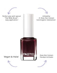 Pastel Vegan Nail Polish - Cruelty Free, Chemical-Free, 13ml - Dense Covering & Easy Application