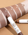 Golden Rose Chubby Contour Stick 3.8g - Light Coffee Shade for Natural Contouring & Nourishing Skin