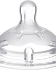 Chicco Natural Feeling Baby Bottle Nipple for 4 Months+ - Flexible, Comfortable, and Natural Feeding Experience