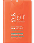 SVR Sun Secure Cep Spreyi SPF50+ Sunscreen Spray for Babies, Children, and Adults - UVA-UVB Protection, Transparent Form