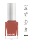 Pastel Nude 299 Vegan & Cruelty-Free Nail Polish - 13ml, Chemical-Free Beauty
