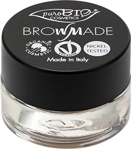 Purobio BrowMade Eyebrow Shaping Wax - Mineral Enriched, Paraben-Free Cosmetic for Defined Brows