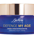 BioNike Defence My Age Anti-Aging Night Cream - Hydrating, Vitamin C Enriched Skincare for Mature Skin