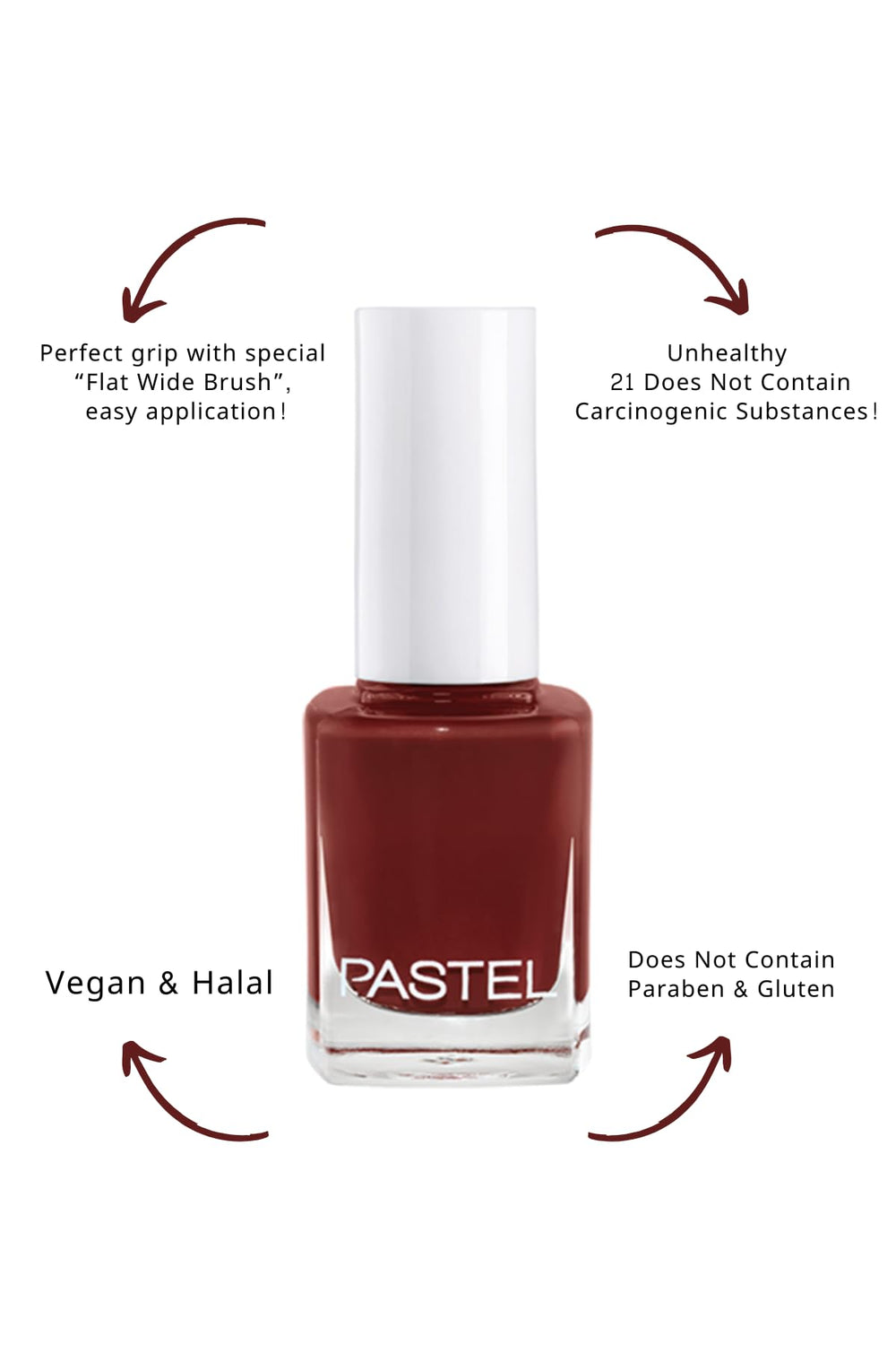 Pastel Nail Polish 264 - Vegan & Cruelty-Free | 13ml