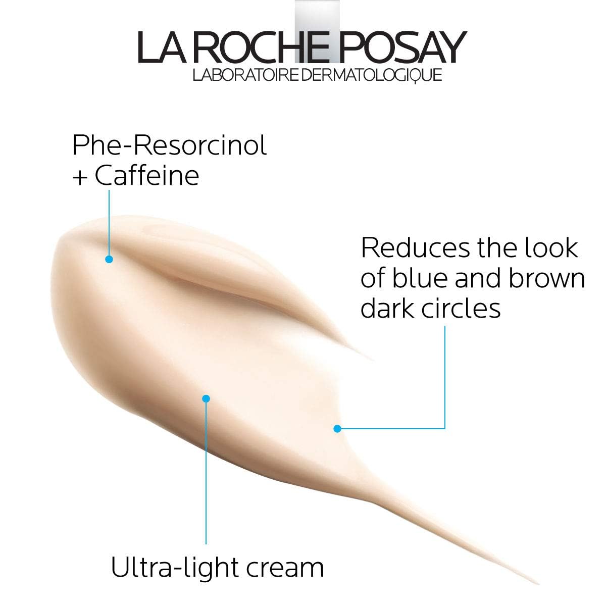 La Roche Posay Pigmentclar Yeux Eye Cream for Dark Circles - 15ml, Gentle Under Eye Care for Sensitive Skin