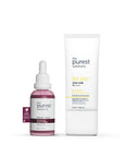 The Purest Solutions Skincare Set - Exfoliating Facial Peeling & UV Protection with SPF 50+