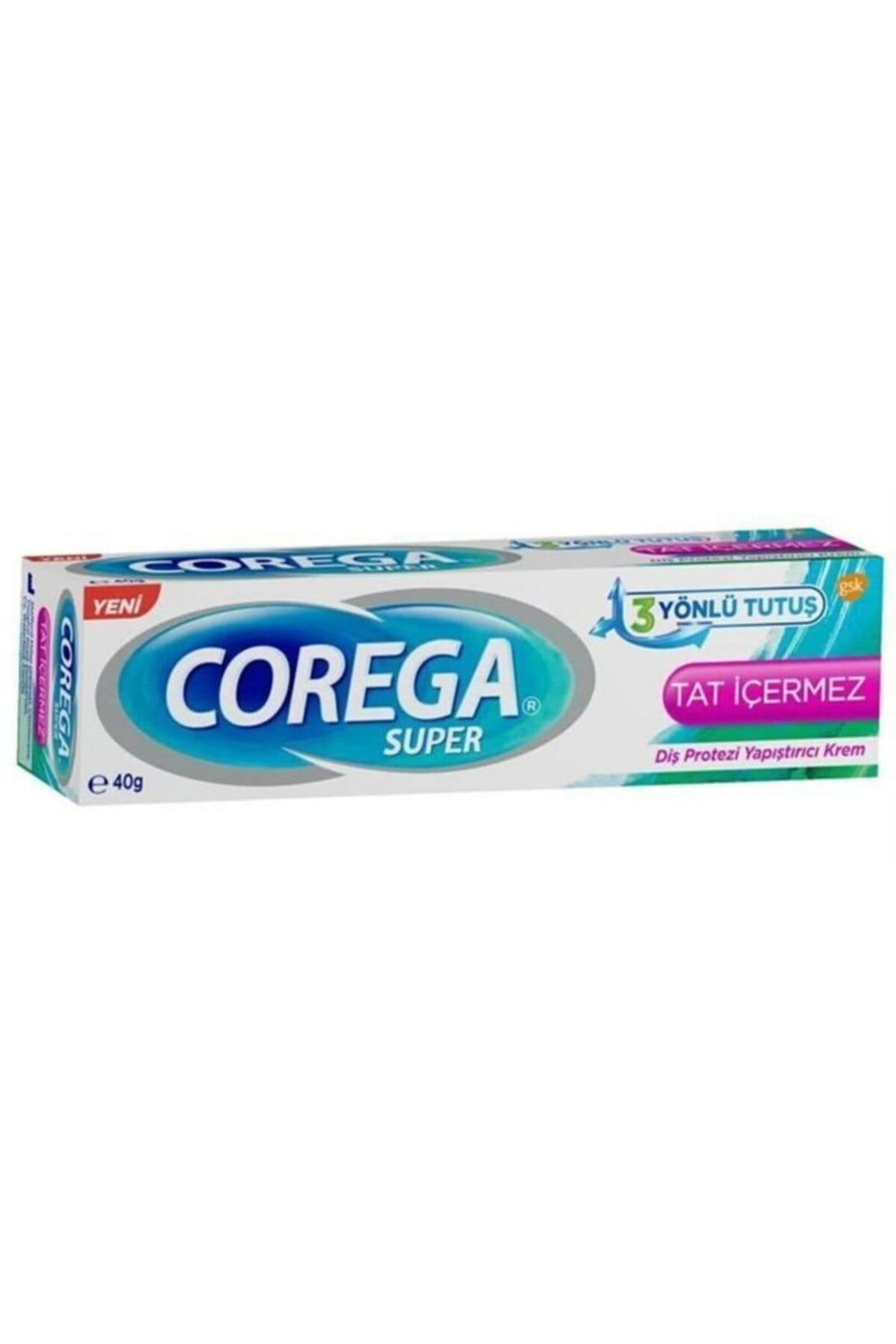 Corega Denture Adhesive Cream - No Flavor | 40g