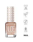 Pastel Vegan Cruelty-Free Nail Polish - Pastel Nude 101, Non-Toxic, Long-Lasting Color