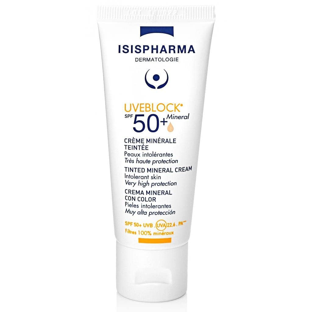 Isis Pharma Uveblock SPF 50+ Tinted Mineral Cream 40ml