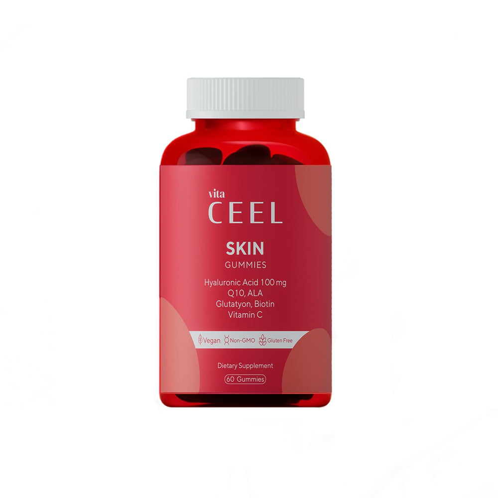 Vita CEEL Skin 60 Gummies - Skin Health Support | Strawberrry Flavor