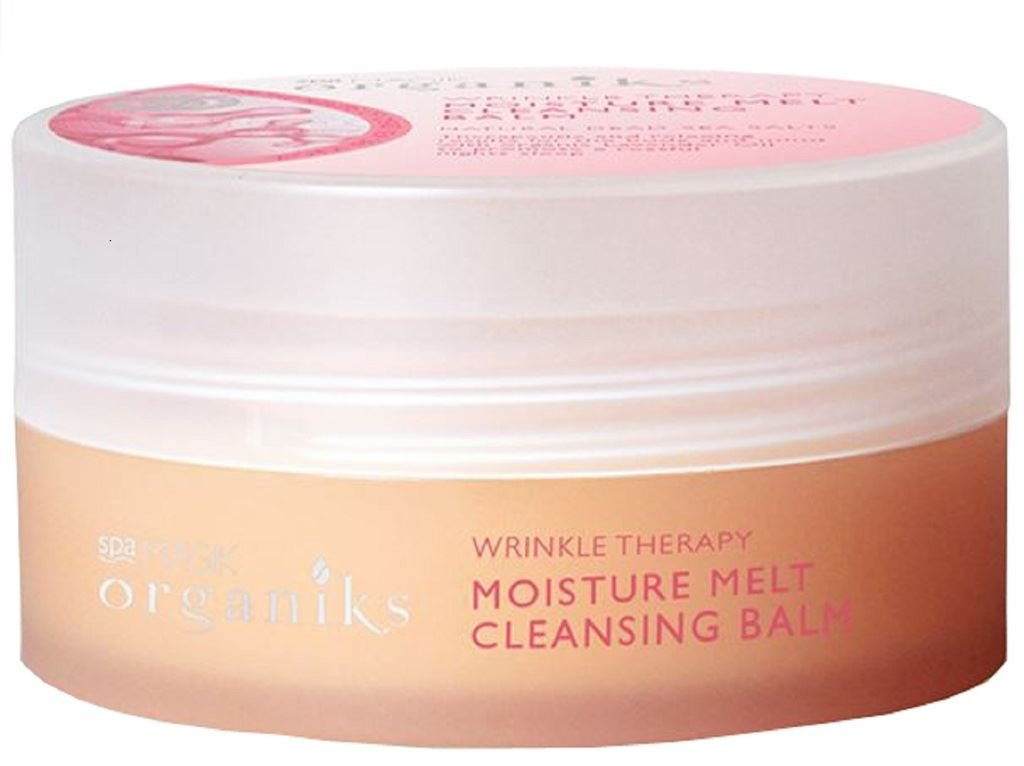 Dead Sea Spa Magik Organiks Moisture Melt Cleansing Balm - Natural &amp; Organic Skincare for Dry &amp; Sensitive Skin