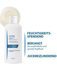 Ducray Elution Gentle Balancing Shampoo for Colored Hair - 400ml, Preserves Color & Gentle for Frequent Use