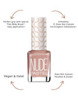 Pastel Vegan Nail Polish - Pastel Nude 106, Cruelty Free & Toxic-Free Beauty